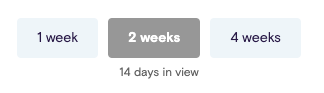 1, 2, and 4 week picker.